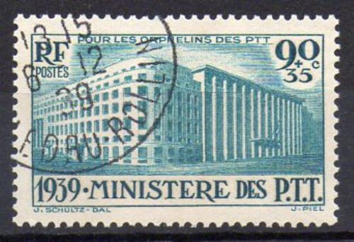 法国 1939年 编号 Yvert 424 (o)